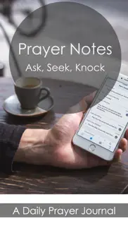 prayer notes: ask, seek, knock iphone images 1