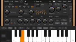 audiokit synth one synthesizer iPhone Captures Décran 1