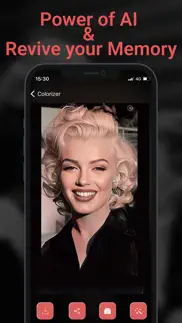 colorizer, ai photo enhancer iphone capturas de pantalla 3