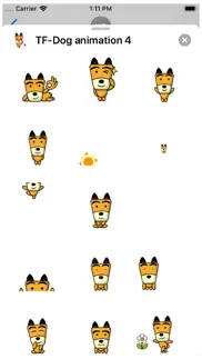tf-dog animation 4 stickers iphone images 2