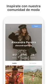 21 buttons: red social de moda iphone capturas de pantalla 3