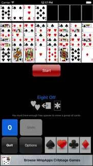 eight off classic solitaire iphone images 2