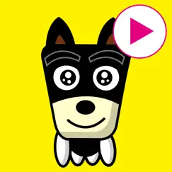 tf-dog animation 9 stickers logo, reviews