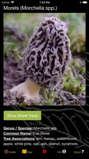 michigan mushroom forager map! iphone images 4