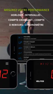 velites workout interval timer iPhone Captures Décran 3