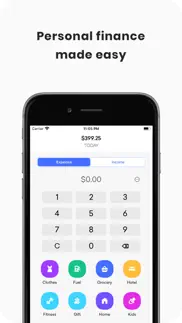 easy finance - expense tracker iphone images 1