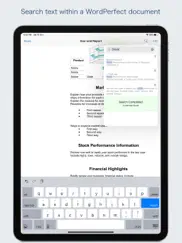 wpd reader - for wordperfect iPad Captures Décran 2