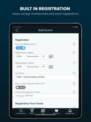 stact - event manager iPad Captures Décran 2
