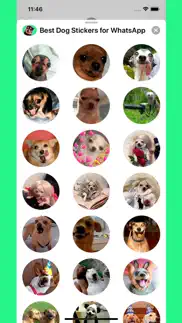 best dog stickers for whatsapp iphone resimleri 1