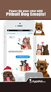 pit bull dogs emoji stickers iphone images 3