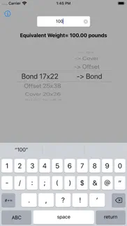 equivalent basis weights iphone images 1