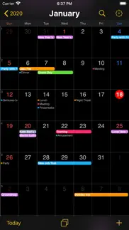 seamless calendar iPhone Captures Décran 2