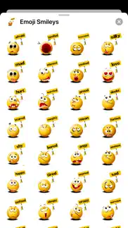 emoji smiley signs stickers iphone capturas de pantalla 1