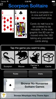 scorpion solitaire iphone images 1