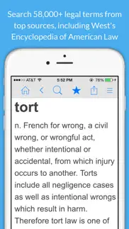 legal dictionary iphone resimleri 1