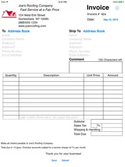 simple invoices - sales ipad images 2