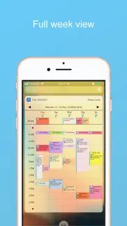 week calendar widget pro iPhone Captures Décran 1