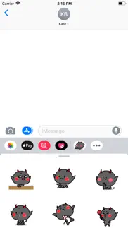 funny devil animated stickers iphone images 2