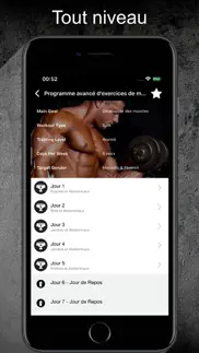 gym guide pro workouts iPhone Captures Décran 2