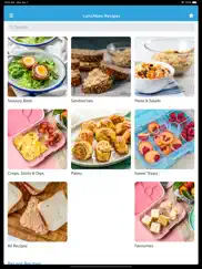 lunchbox recipes ipad images 1