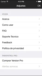parkpatrol iphone capturas de pantalla 3