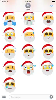 santa says emoji stickers iphone images 3