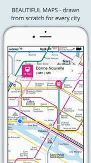 city rail map - travel offline iphone images 1