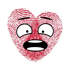 heartprint emoji stickers logo, reviews