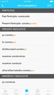 english spanish dictionary c. iPhone Captures Décran 2