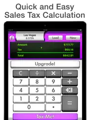 sales tax calculator - tax me ipad images 1