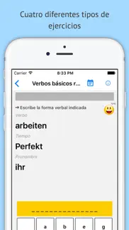 verben - trainer iphone capturas de pantalla 4