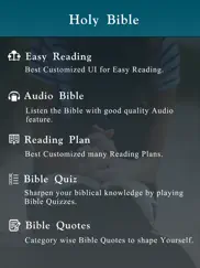 niv bible the holy version iPad Captures Décran 1