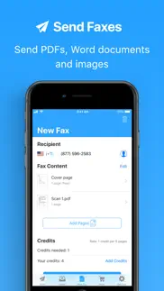 jotnot fax - send receive fax iphone images 4