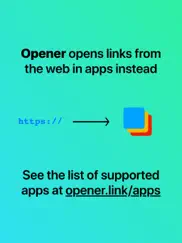 opener ‒ open links in apps ipad images 1