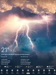 météo live: prévisions locales iPad Captures Décran 2