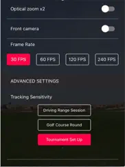 golf shot camera ipad capturas de pantalla 2