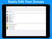 a2z contacts - group text app ipad images 3