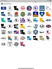 louisiana emojis - usa sticker ipad images 1