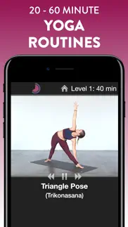 simply yoga iphone capturas de pantalla 3