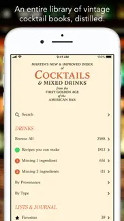 martin’s index of cocktails айфон картинки 1