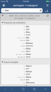 ultralingua espagnol-portugais iPhone Captures Décran 2