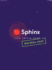 sphinx trivia - win real cash iPad Captures Décran 1
