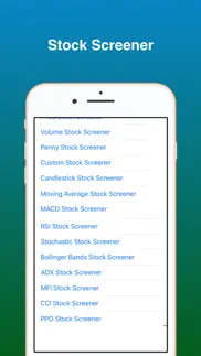 stock screener - stock scanner iphone images 2
