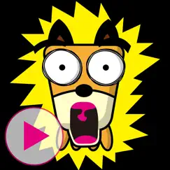 tf-dog animation 6 stickers logo, reviews