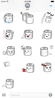 animated toilet paper sticker iphone images 2