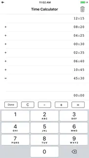 date and time calculator pro iPhone Captures Décran 3