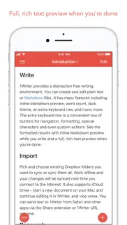 1writer - markdown text editor iphone images 4