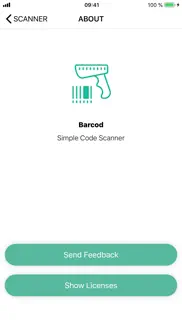barcod - simple code scanner iphone bildschirmfoto 4