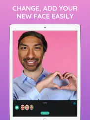funny face app ipad resimleri 4