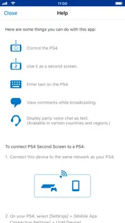 ps4 second screen iphone resimleri 2